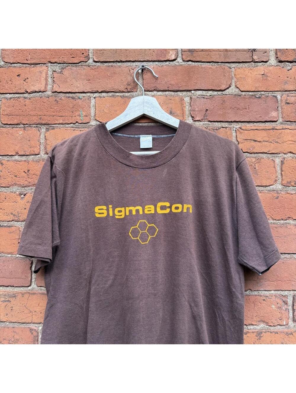 Vintage sigma con t shirt 80s M/L